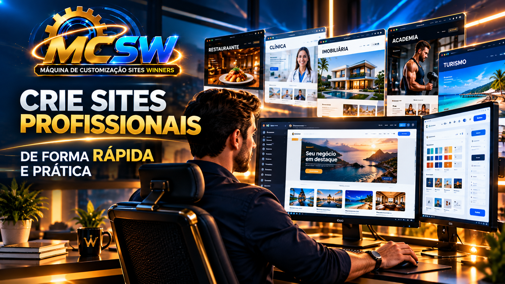 Customização Visual