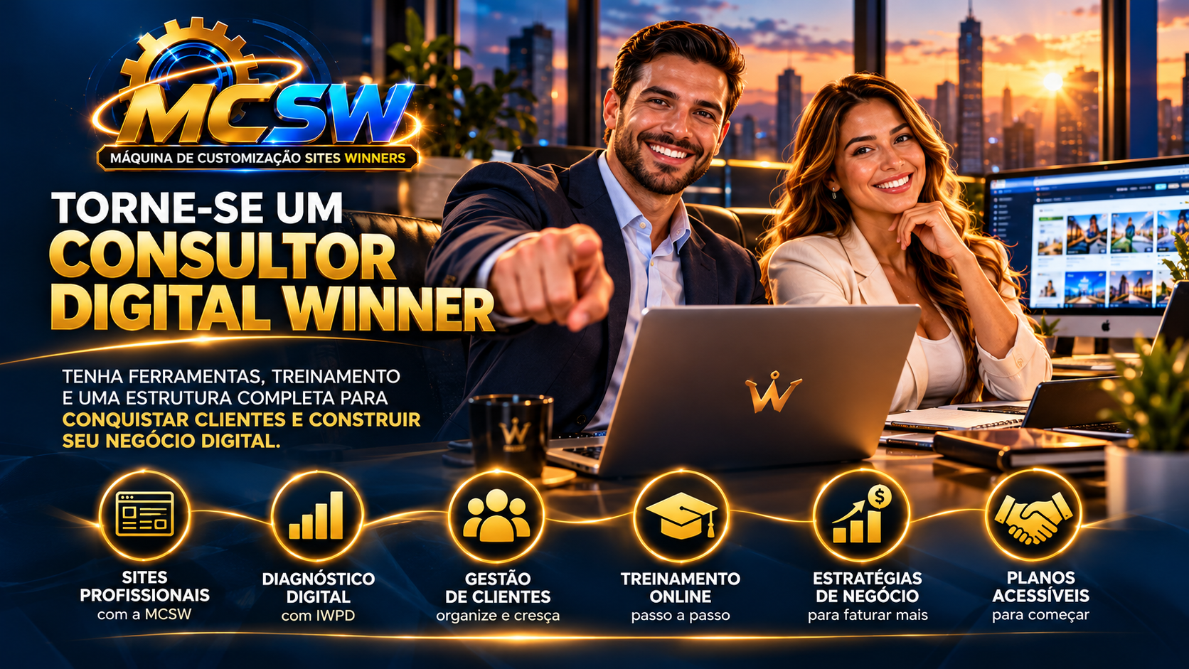 Torne-se um Consultor Digital Winner